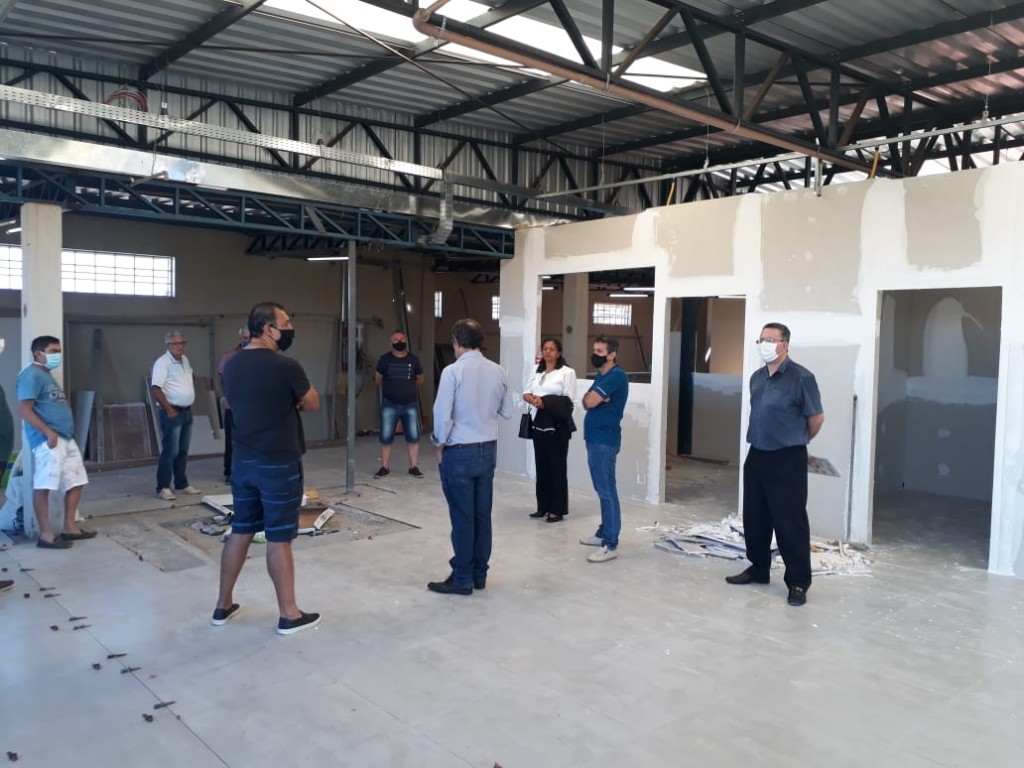 ACOMPANHAMENTO DAS OBRAS LAR DE OFÉLIA