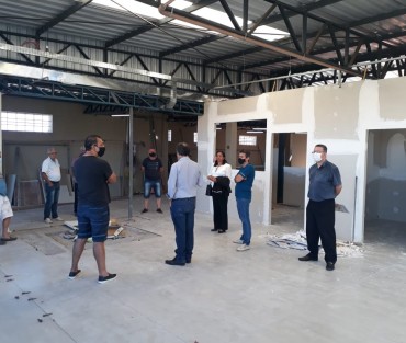ACOMPANHAMENTO DAS OBRAS LAR DE OFÉLIA